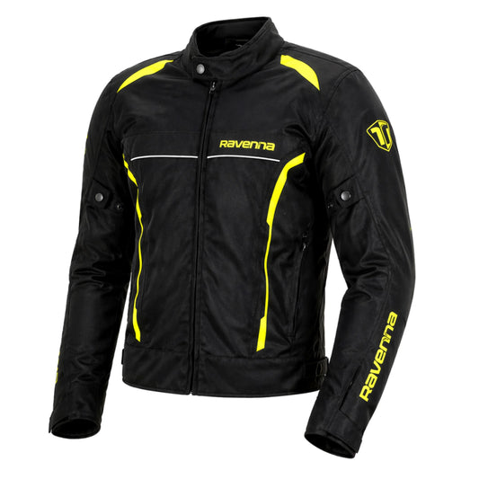 CAMPERA CORTA DE VERANO RAVENNA NEGRO/AMARILLO