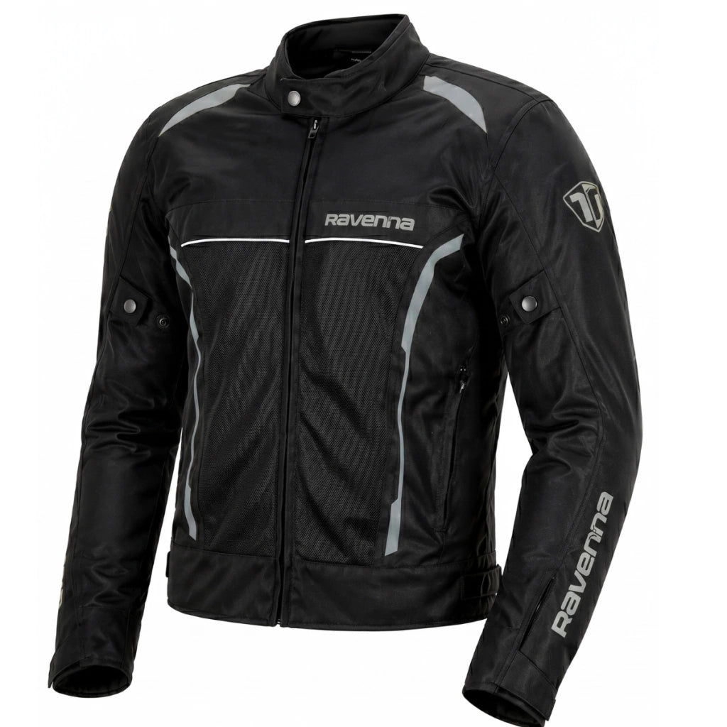 CAMPERA CORTA DE VERANO RAVENNA NEGRO/GRIS