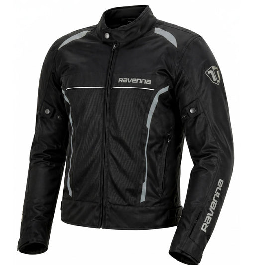 CAMPERA CORTA DE VERANO RAVENNA NEGRO/GRIS